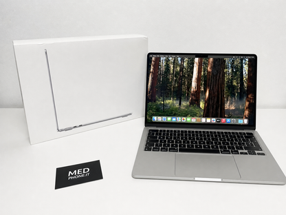 MacBook Air (2022) [13,6'', Liquid Retina, M2 8-Core 3,2GHz, 8GB RAM, 256GB SSD, 8-Core GPU, macOS] Argento