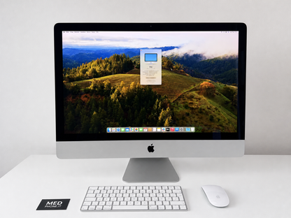 iMac (2019) [27", 5K, Retina, Intel Core i5 3,0GHz, 64GB RAM, 1TB Fusion Drive, AMD Radeon Pro 570X, macOS] argento