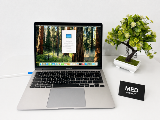 MacBook Air (2020) [13,3", Retina, Intel Core i5 1,1GHz, 8GB RAM, 256GB SSD, Intel Iris Plus Graphics, macOS] grigio