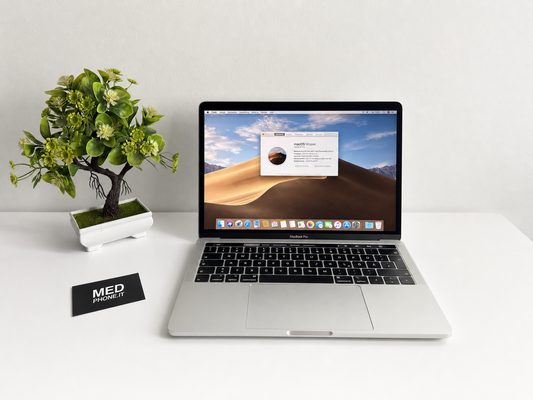 MacBook Pro (2018) [13,3", Touch Bar, Intel Core i5 2,3GHz, 8GB RAM, 256GB SSD, Intel Iris Plus Graphics 655, macOS] Grigio