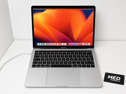 MacBook Pro (2019) [13,3", Intel Core i5 2,4GHz, 8GB RAM, 256GB SSD, Intel Iris Plus Graphics 655, macOS] argento