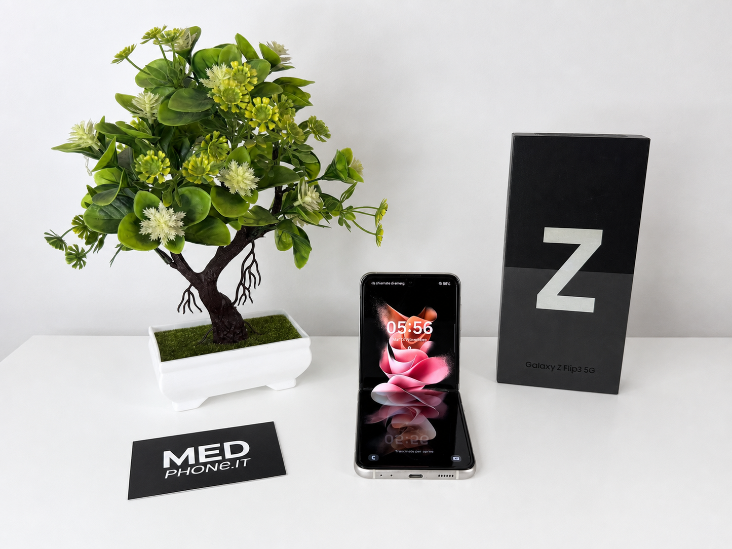 Samsung Galaxy Z Flip 3 5G 256GB [Dual-Sim] Crema