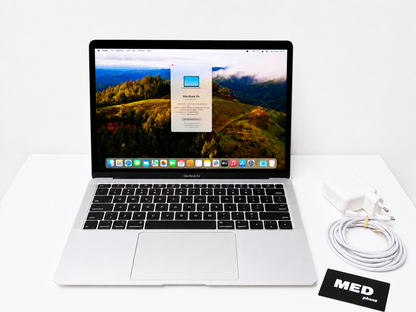 MacBook Air (Mid 2019) [13,3", Retina, Intel Core i5 1,6GHz, 8GB RAM, 128GB SSD, Intel UHD Graphics 617, macOS] argento